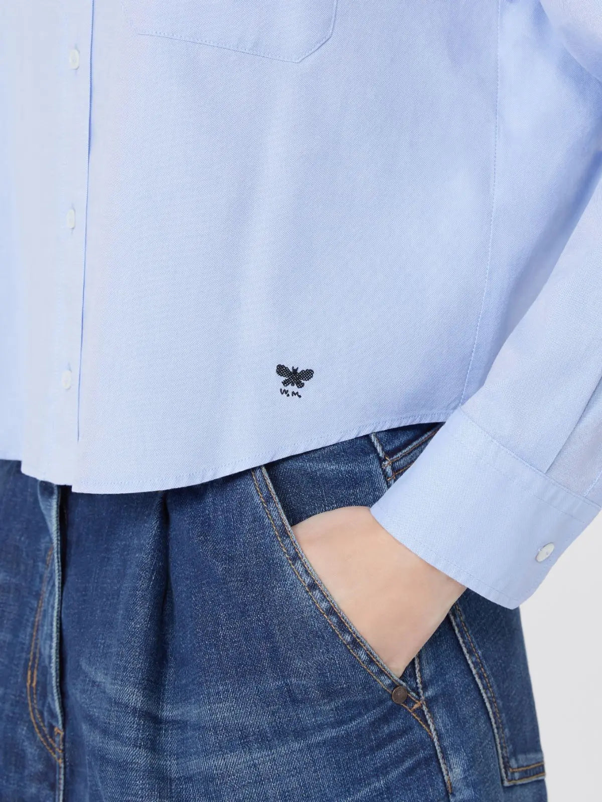 Weekend Max Mara Camicia in Oxford di cotone Nuoro  AI25 image 4