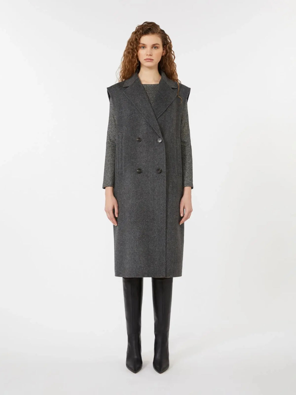 Weekend Max Mara Cappotto 2 in 1 in drap di lana Sabadel AI25 WeekendMaxMara