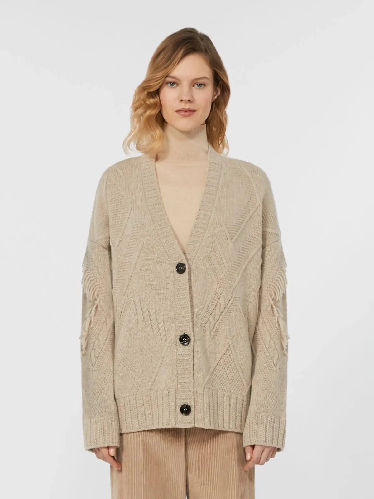Weekend Max Mara Cardigan in filato di lana Stallo AI25 WeekendMaxMara