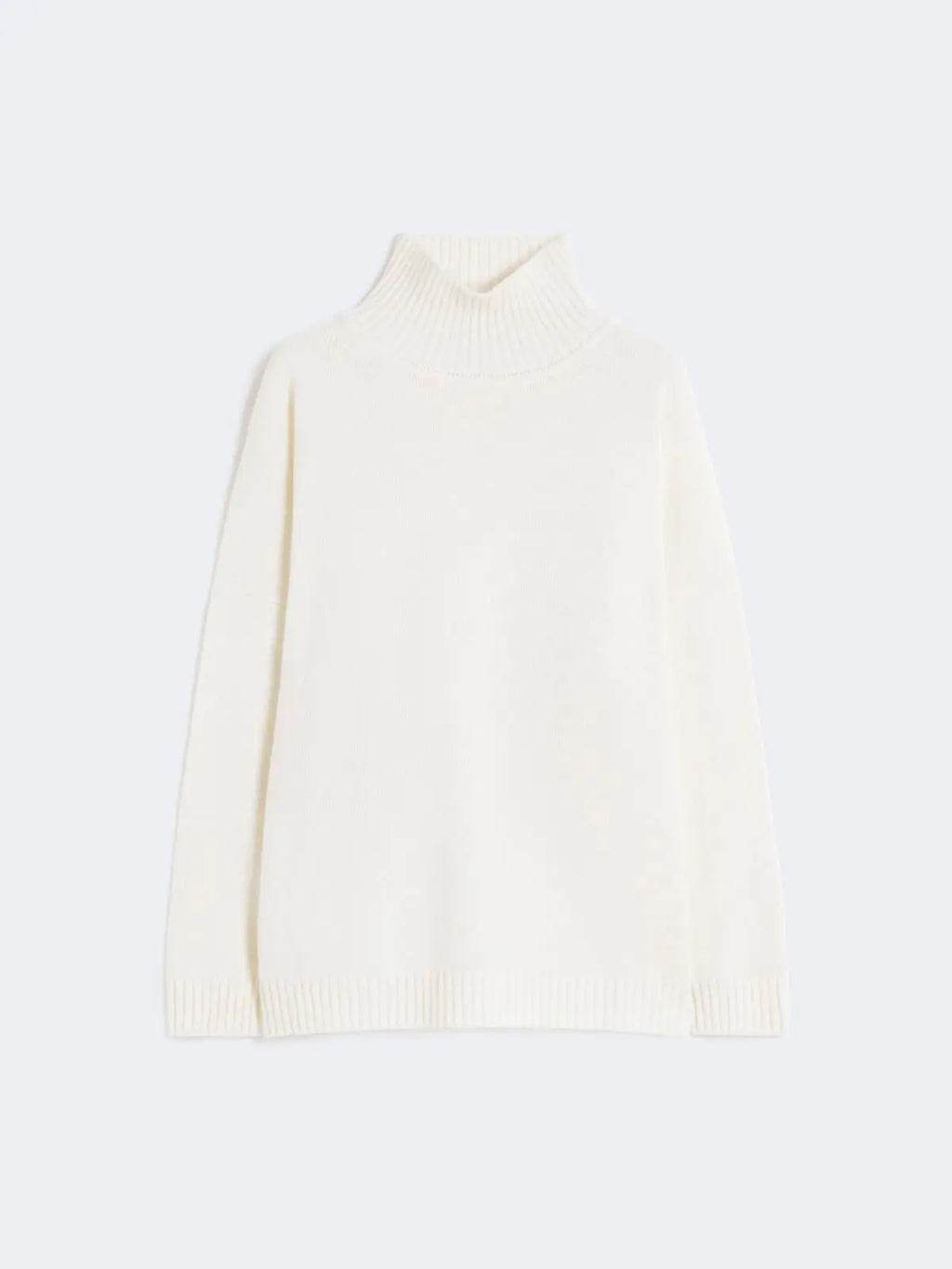 Weekend Max Mara Maglia a collo alto in lana, ecrù Borgia AI25 WeekendMaxMara