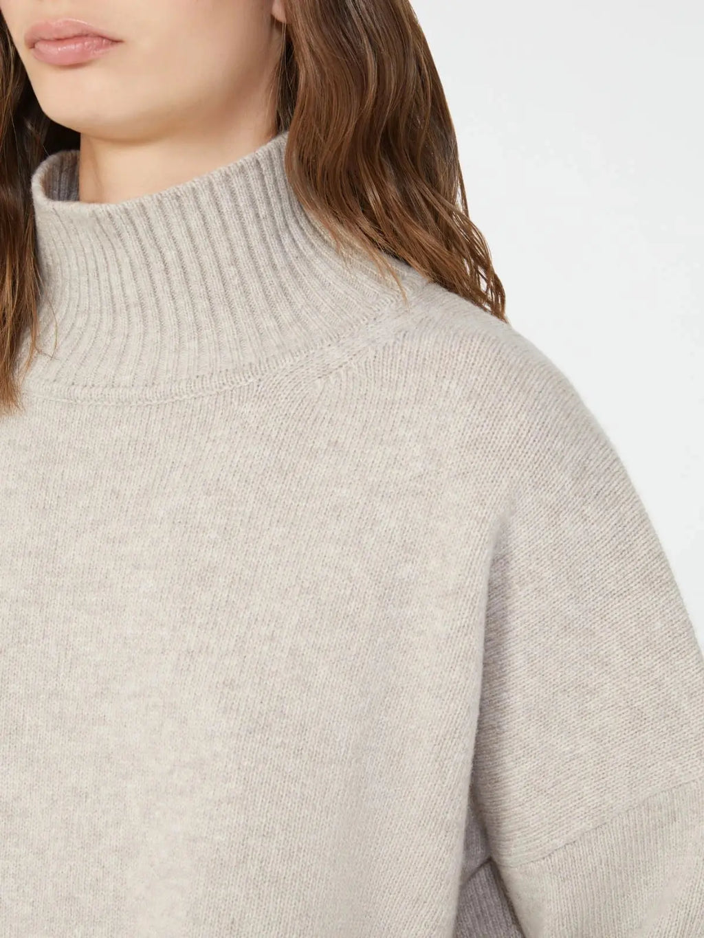 Weekend Max Mara Maglia a collo alto in lana, sabbia Borgia AI25 WeekendMaxMara