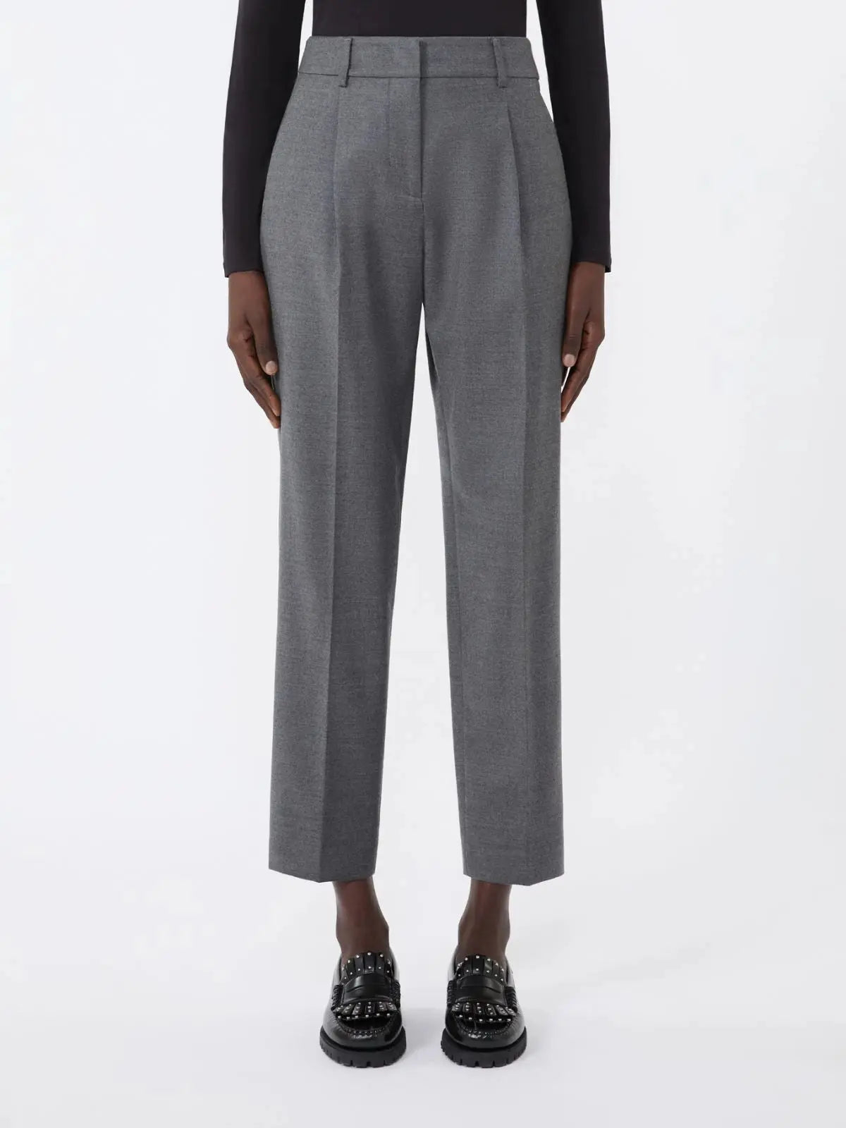 Weekend Max Mara Pantalone a sigaretta in flanella Caldaia AI25 WeekendMaxMara
