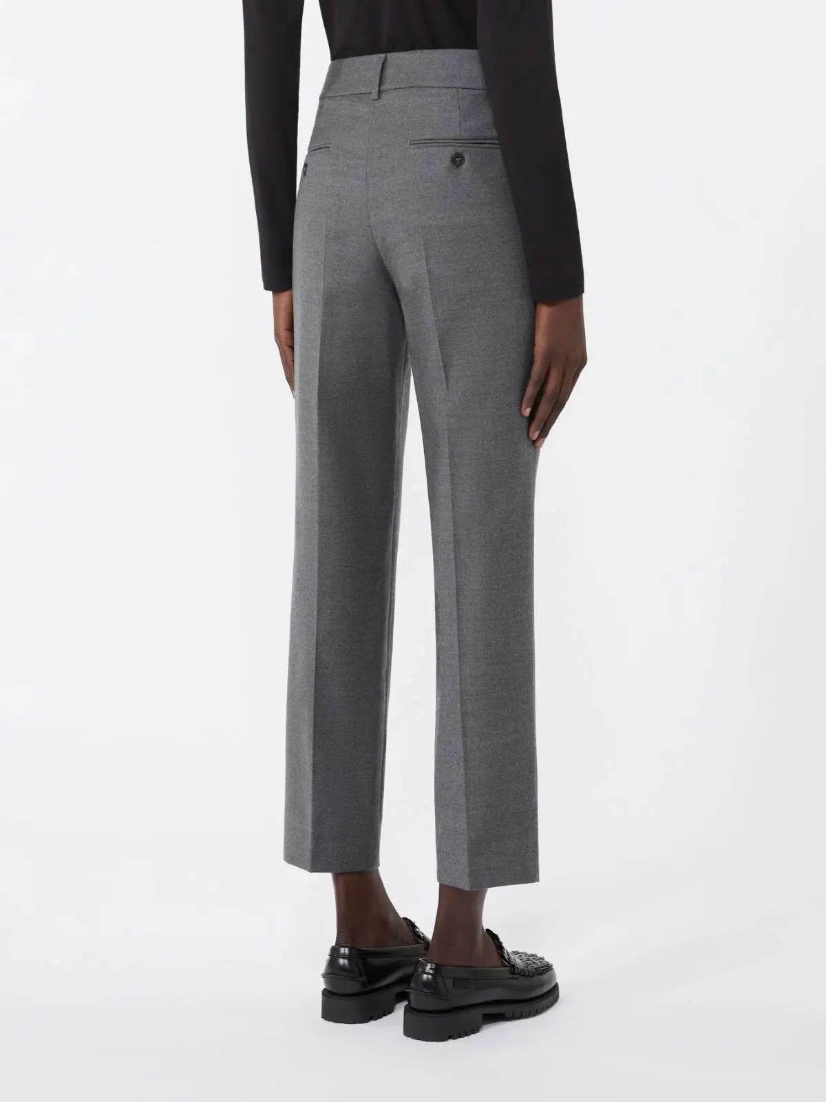 Weekend Max Mara Pantalone a sigaretta in flanella Caldaia AI25 WeekendMaxMara