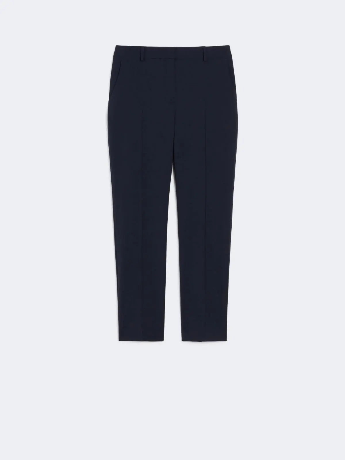 Weekend Max Mara Pantalone a sigaretta in tela di lana, blu Canon AI25 WeekendMaxMara