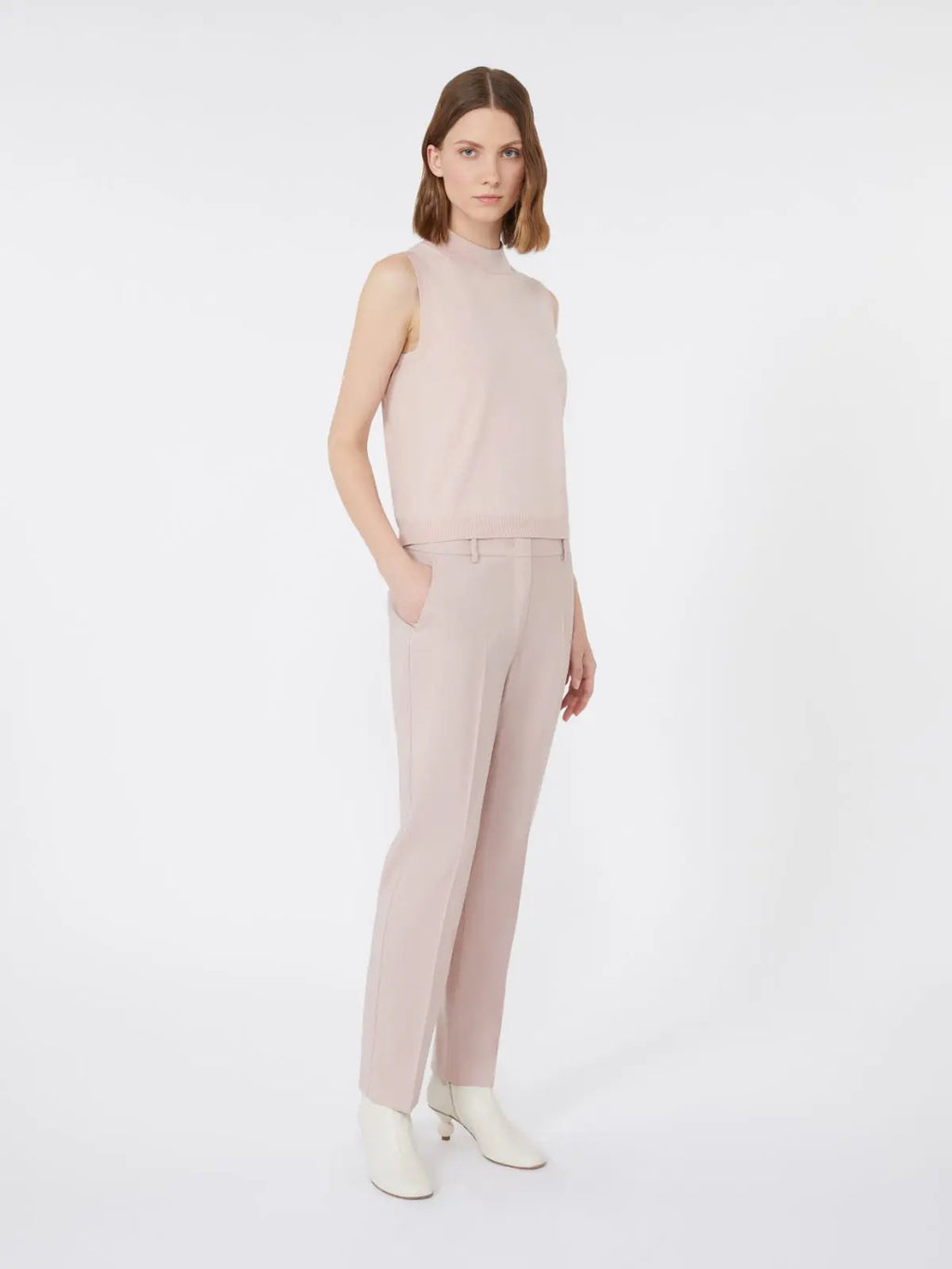 Weekend Max Mara Pantalone a sigaretta in tela di lana Canon AI25 image 0