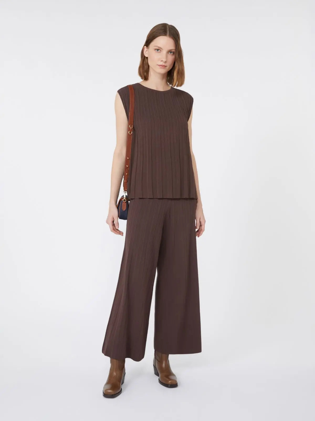 Weekend Max Mara Pantalone in filato di viscosa Superbo  AI25 image 0