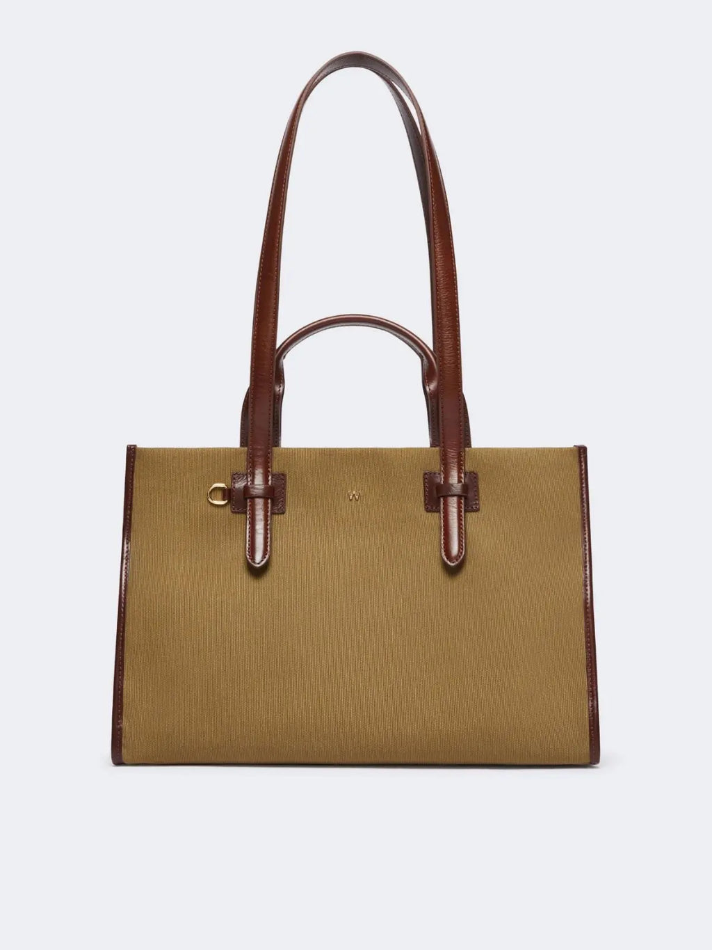 Weekend Max Mara Shopping bag in cotone e pelle Gianna AI25 WeekendMaxMara