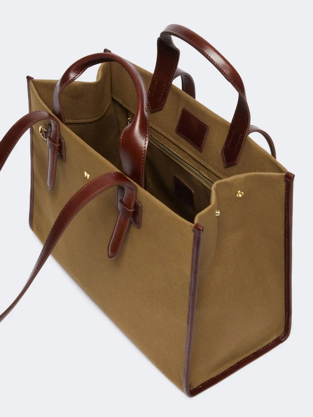 Weekend Max Mara Shopping bag in cotone e pelle Gianna AI25 WeekendMaxMara