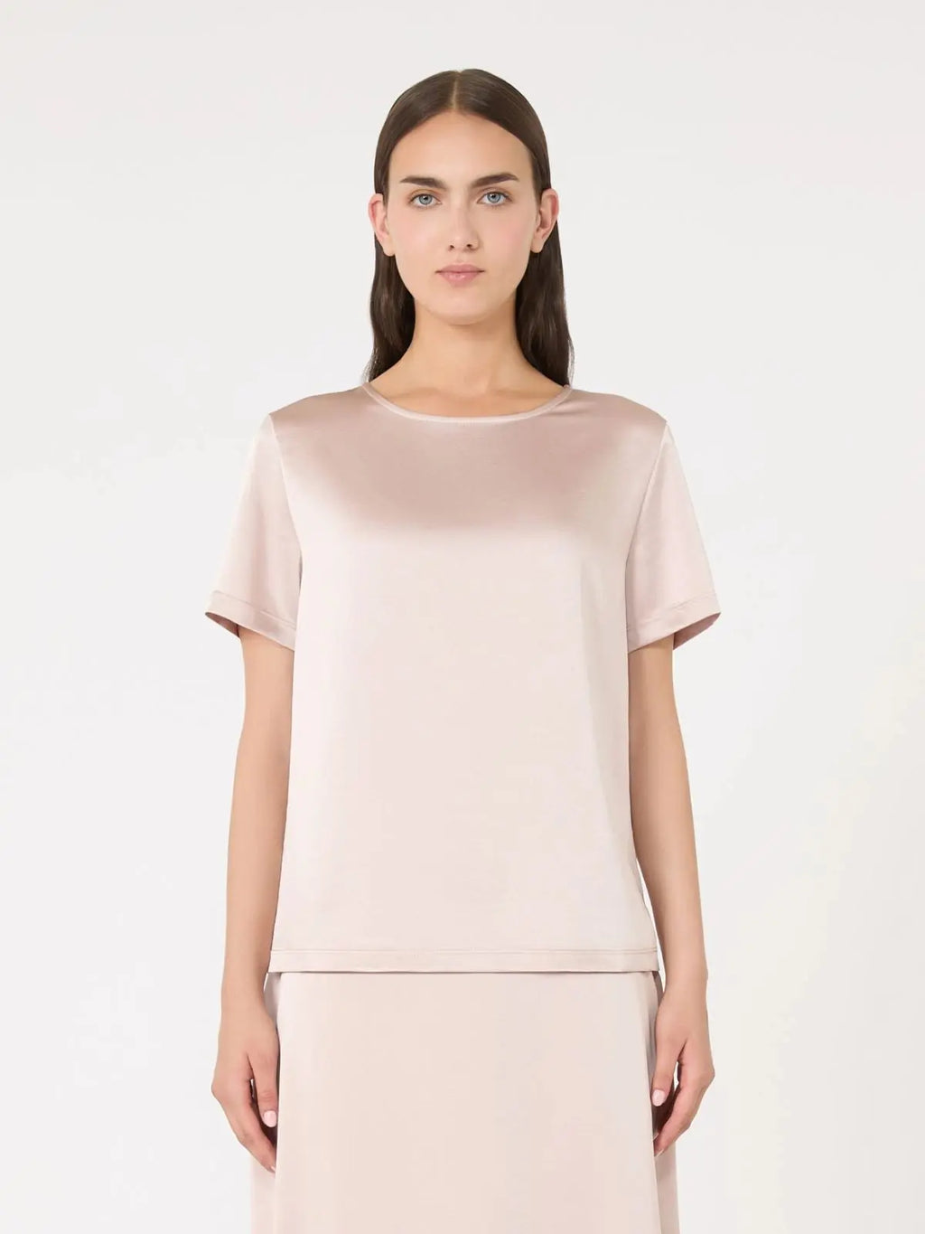 Weekend Max Mara T - shirt in raso e jersey Gilbert  AI25 WeekendMaxMara