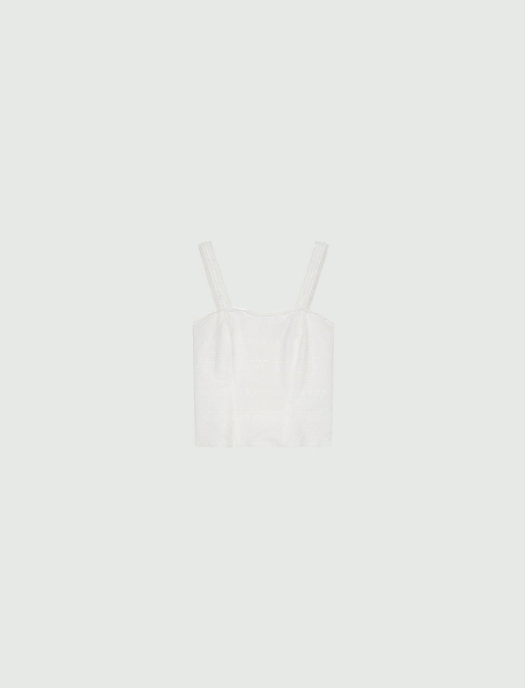 Marella Top a bustier in voile Camelot PE25 image 4