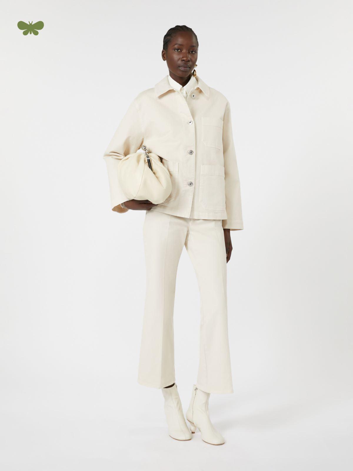 Weekend Max Mara Jeans in bull di cotone Polonia AI25 image 0