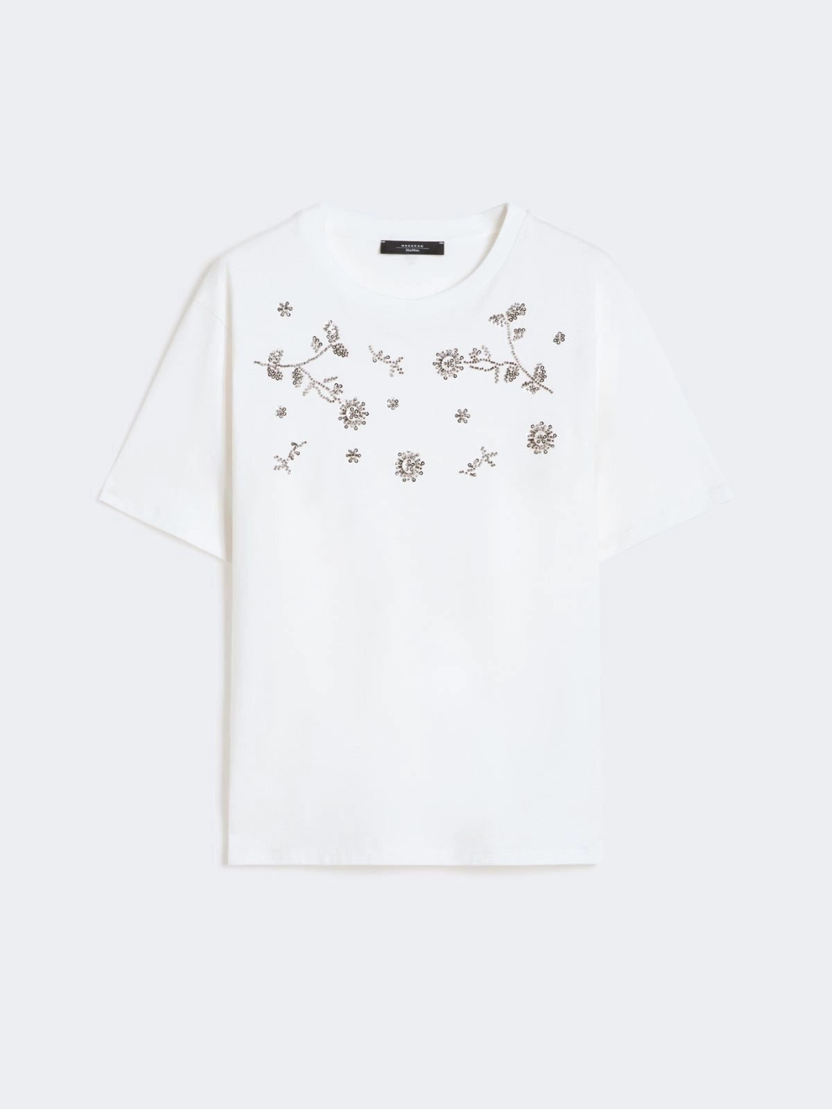 Weekend Max Mara Tshirt in jersey con stampa e ricamo Agile PE26 WeekendMaxMara