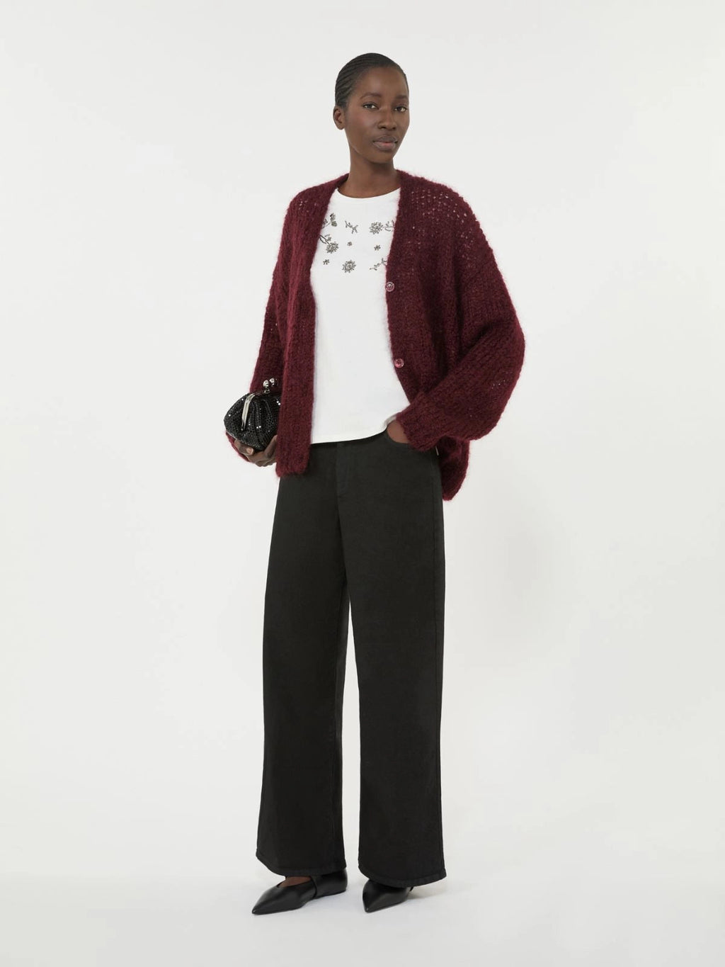 Weekend Max Mara Tshirt in jersey con stampa e ricamo Agile PE26 WeekendMaxMara