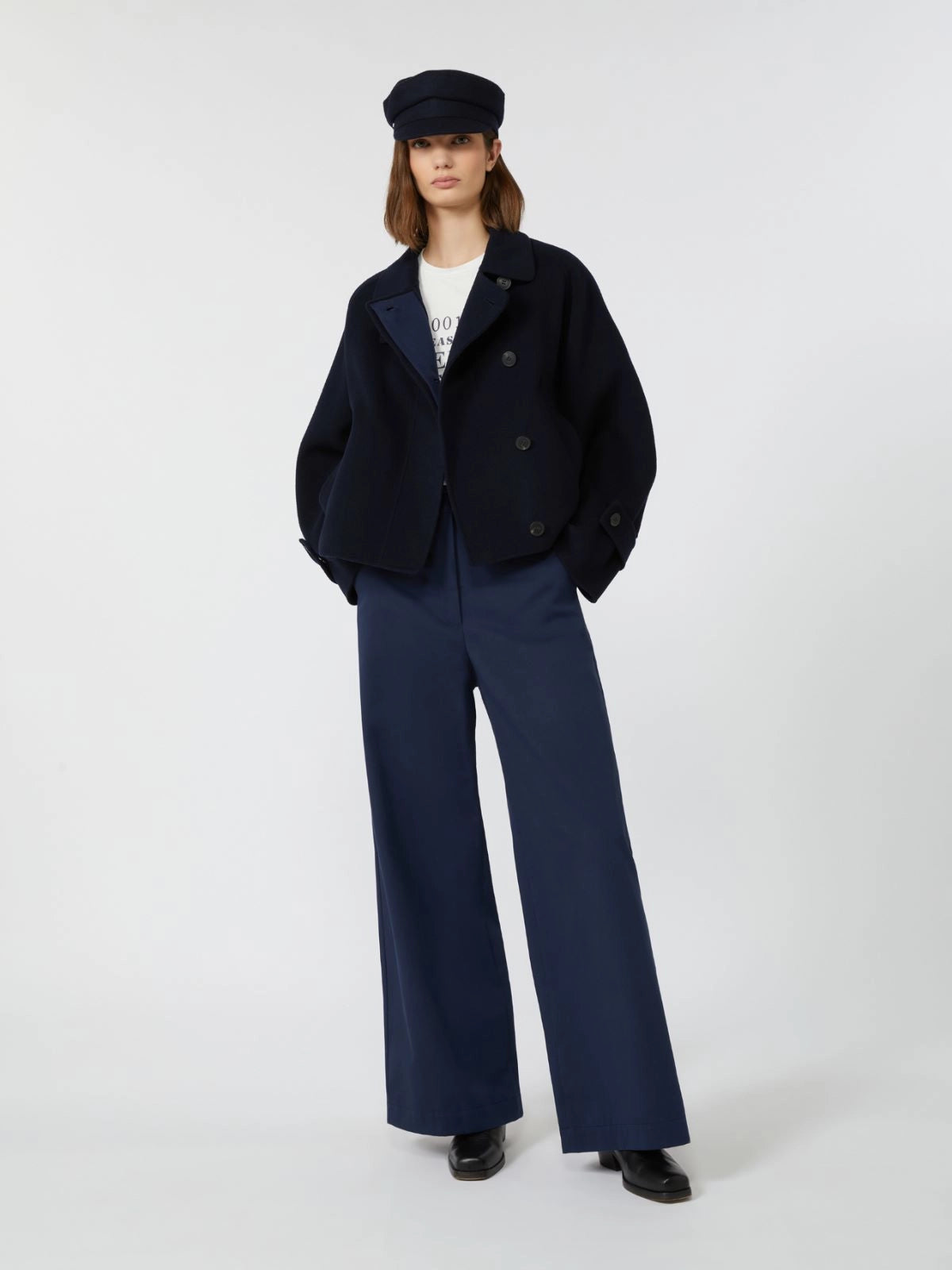 Weekend Max Mara Pantalone in gabardina di cotone Alfeo AI25