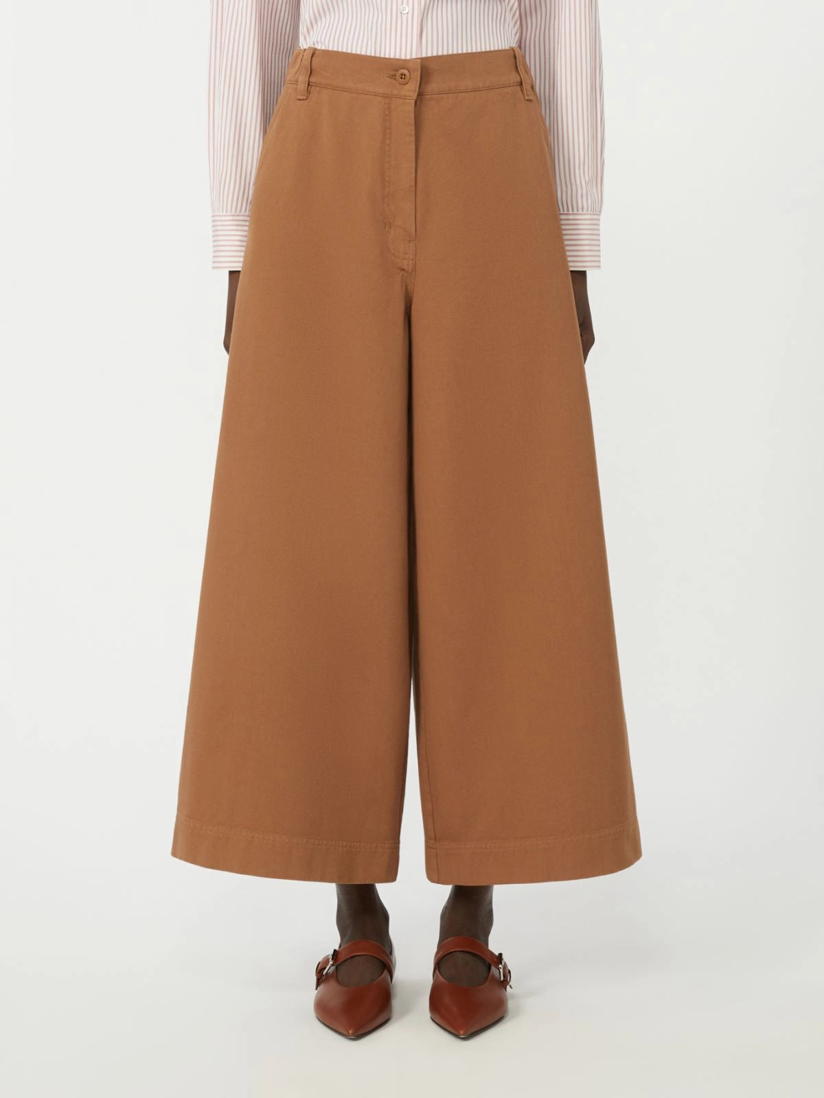 Weekend Max Mara Pantalone in drill di cotone Ariete PE26 WeekendMaxMara