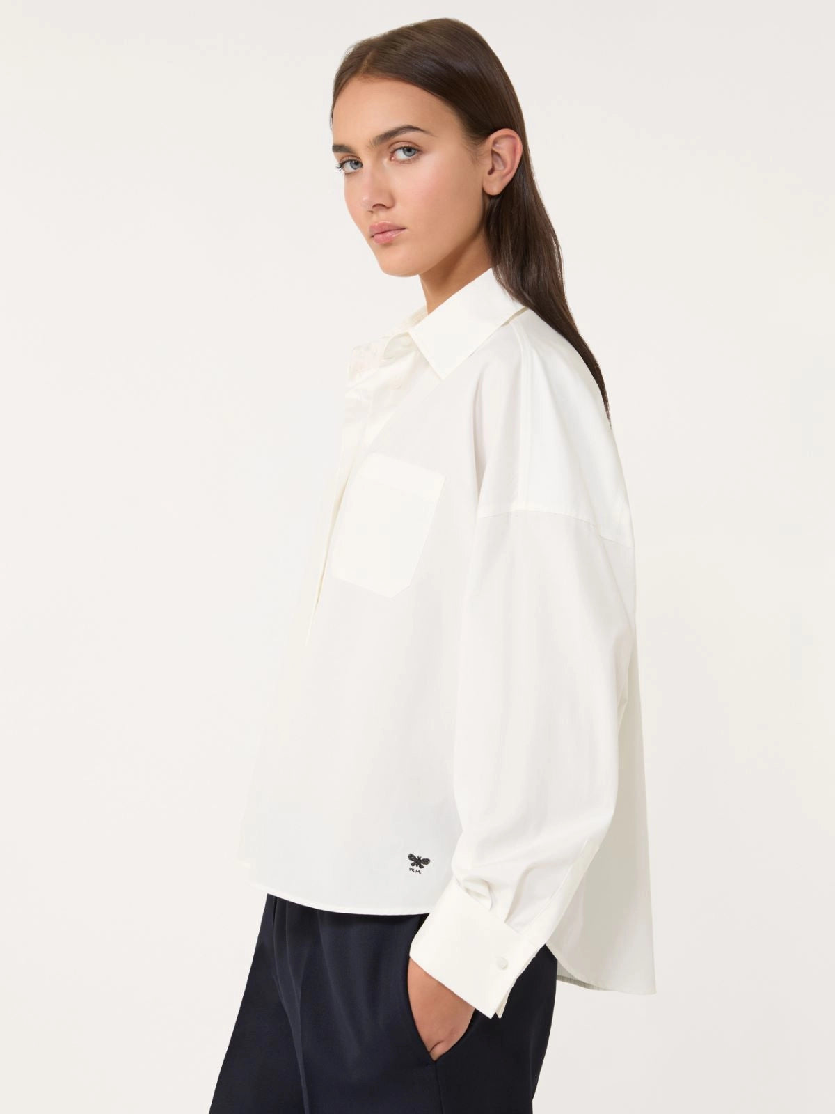 Weekend Max Mara Camicia over in popeline Arturo  AI25