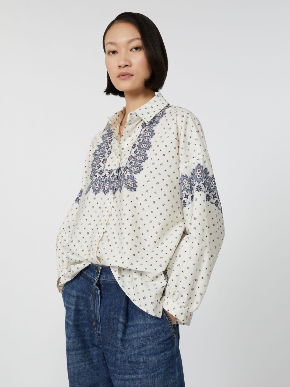 Weekend Max Mara Camicia in popeline di cotone Adda  AI25 image 1