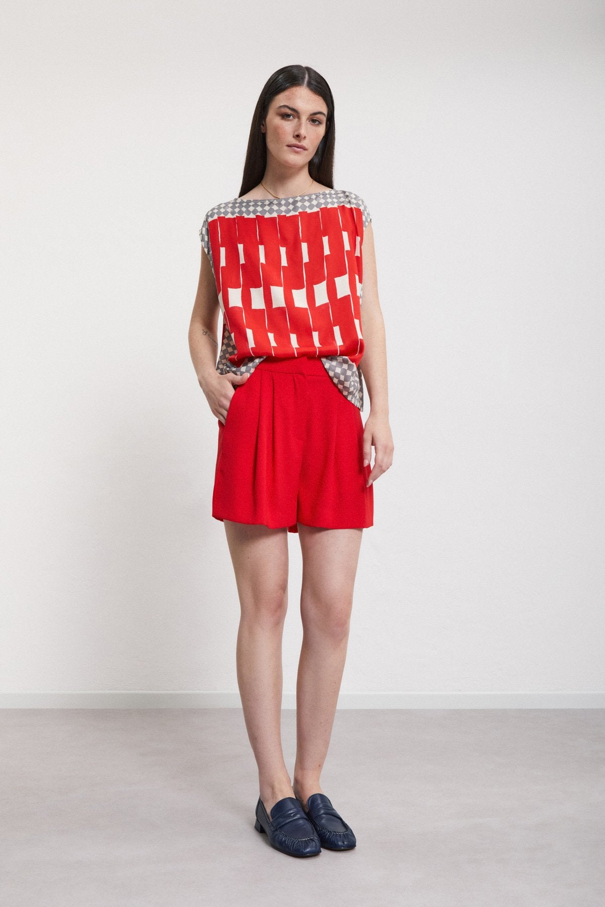 Ottod'ame Shorts tinta unita mod. DP9746 PE25 image 0