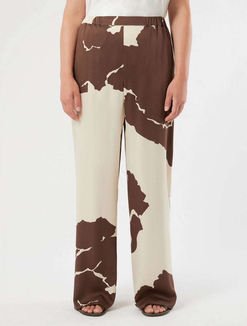 Persona Marina Rinaldi Pantaloni in raso di viscosa PMRBalia PE26 Persona by Marina Rinaldi