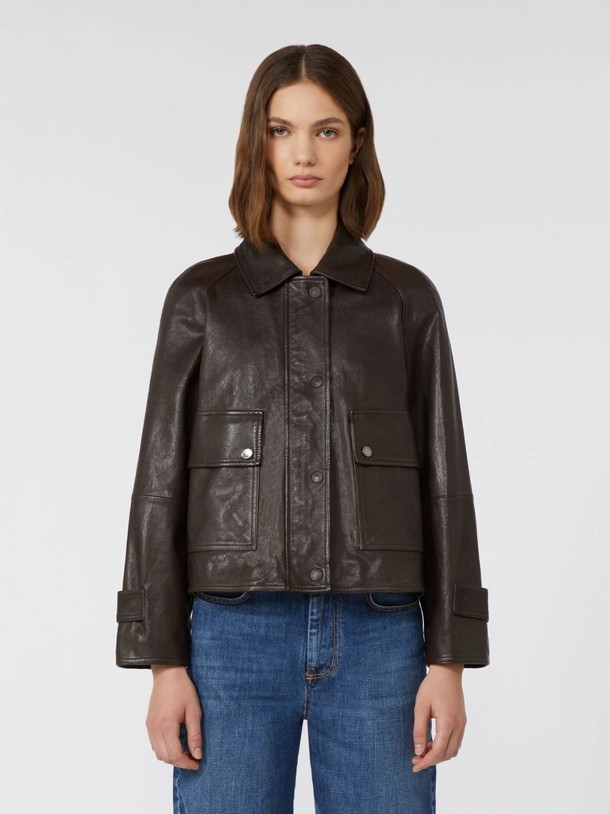 Weekend Max Mara Giacca a camicia in nappa Berbice AI25