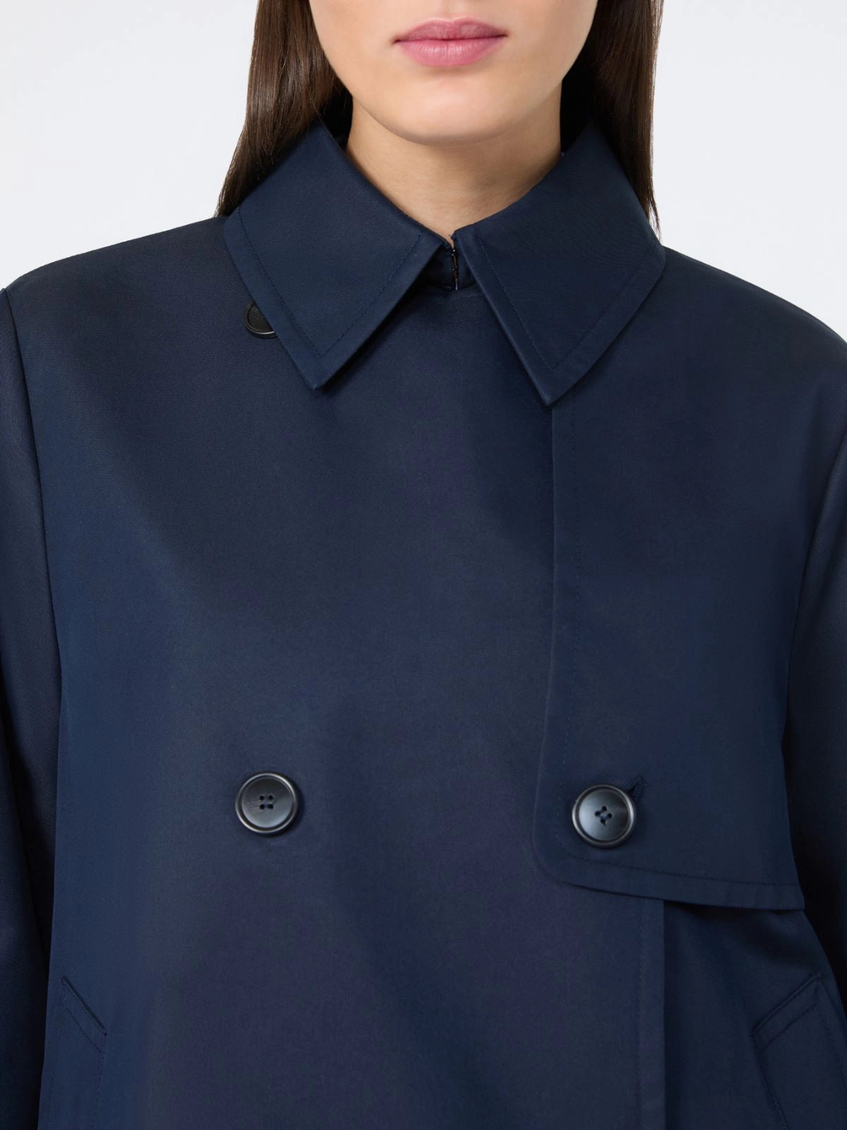 Weekend Max Mara Trench crop in gabardina antipioggia Biglia PE26 WeekendMaxMara