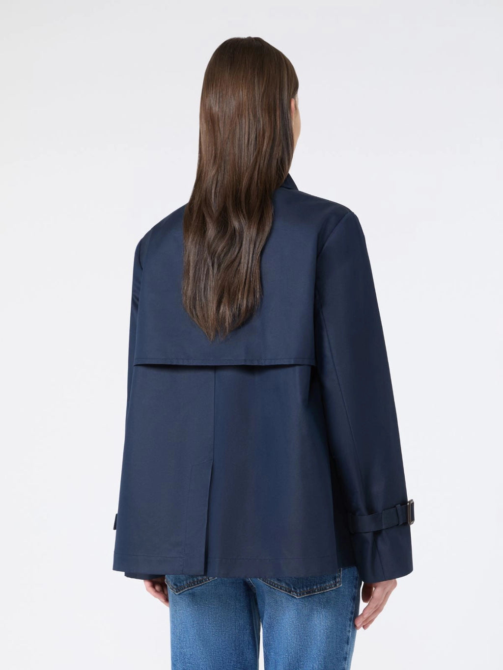 Weekend Max Mara Trench crop in gabardina antipioggia Biglia PE26 WeekendMaxMara