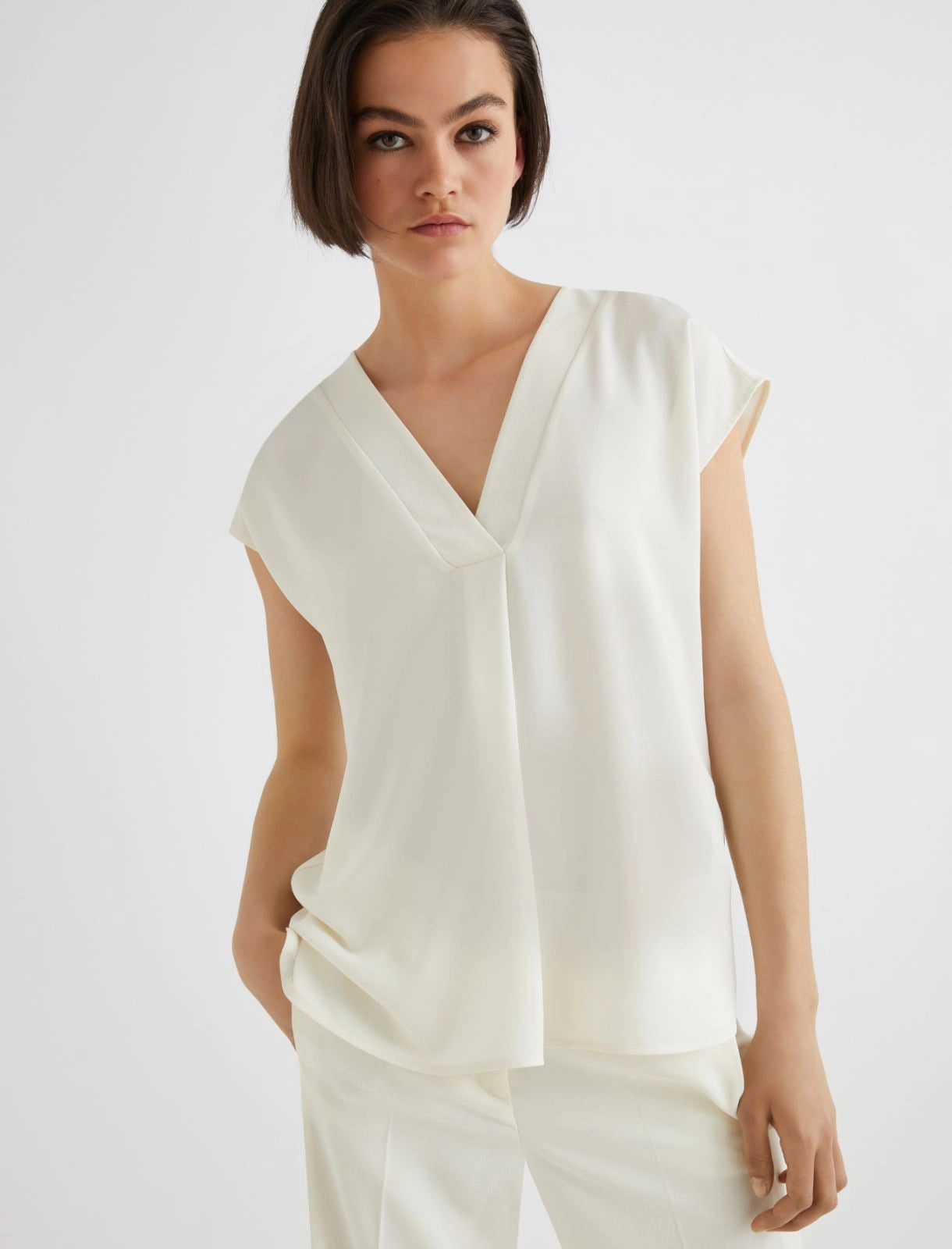 Marella ART. 365 Blusa in satin fluido Brina AI25