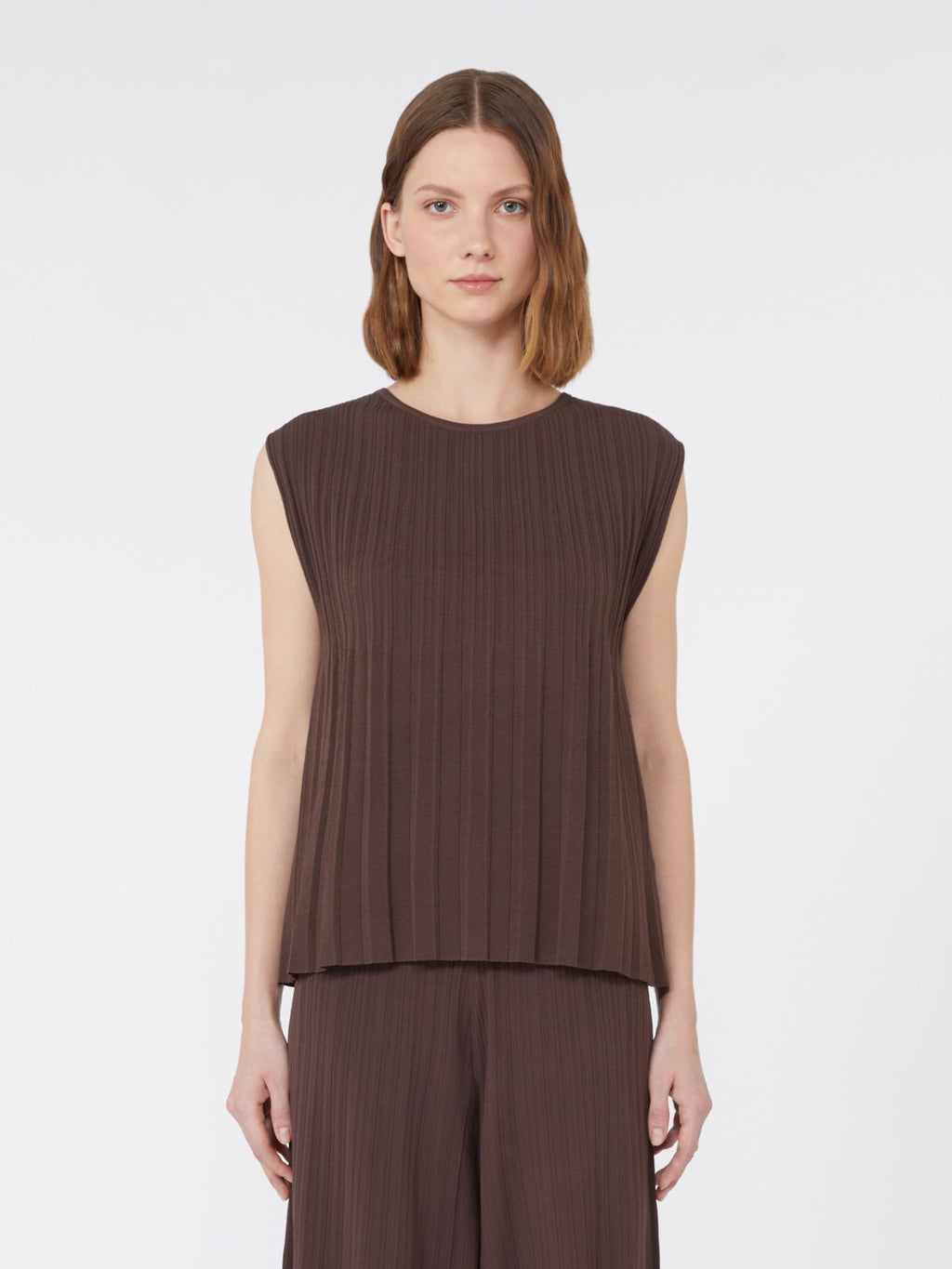 Weekend Max Mara T - shirt in filato plissè Antiope AI25 image 1