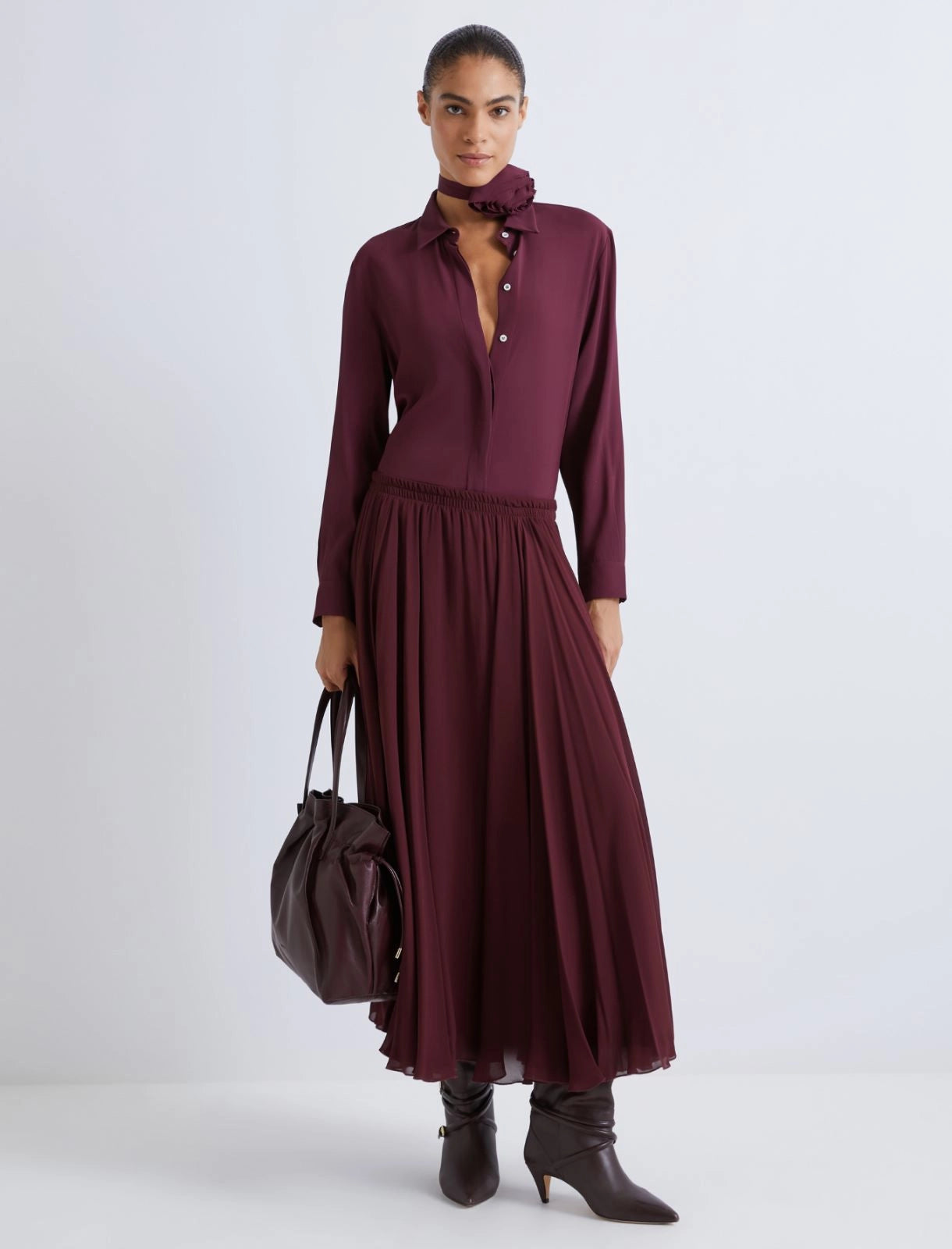 Marella Camicia in crepe misto seta Cabiria  AI25