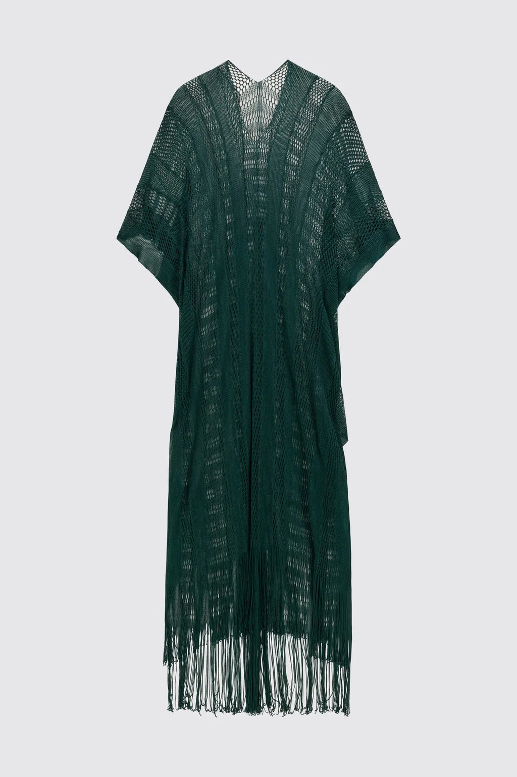 Liviana Conti Caftano lungo con frange lavorazione raschel Cintia mod. A6SF83 PE26 Liviana Conti