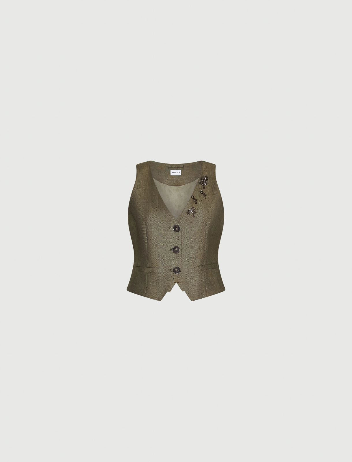 Marella Gilet in saglia fluida Cantico AI25