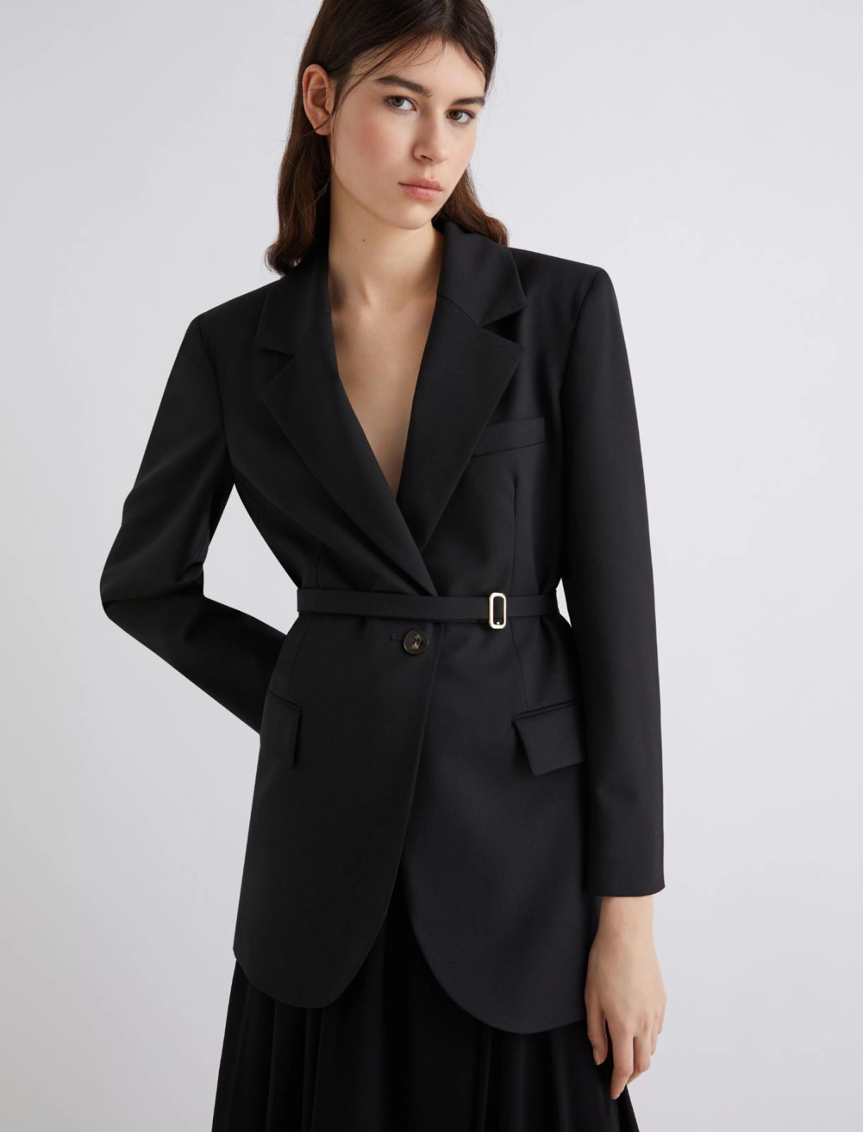 Marella Blazer stretch cammello Cerreto  AI25