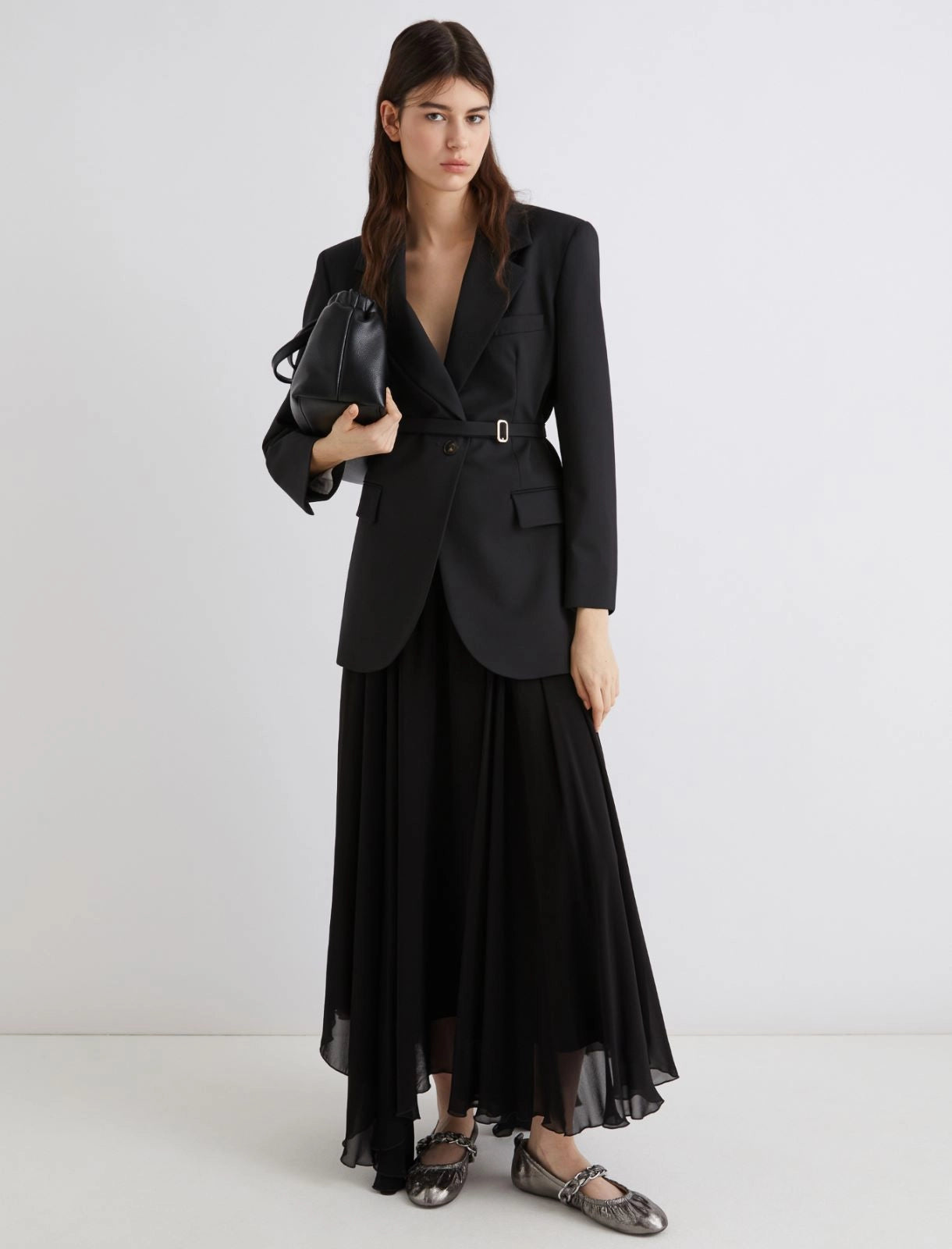 Marella Blazer stretch cammello Cerreto  AI25