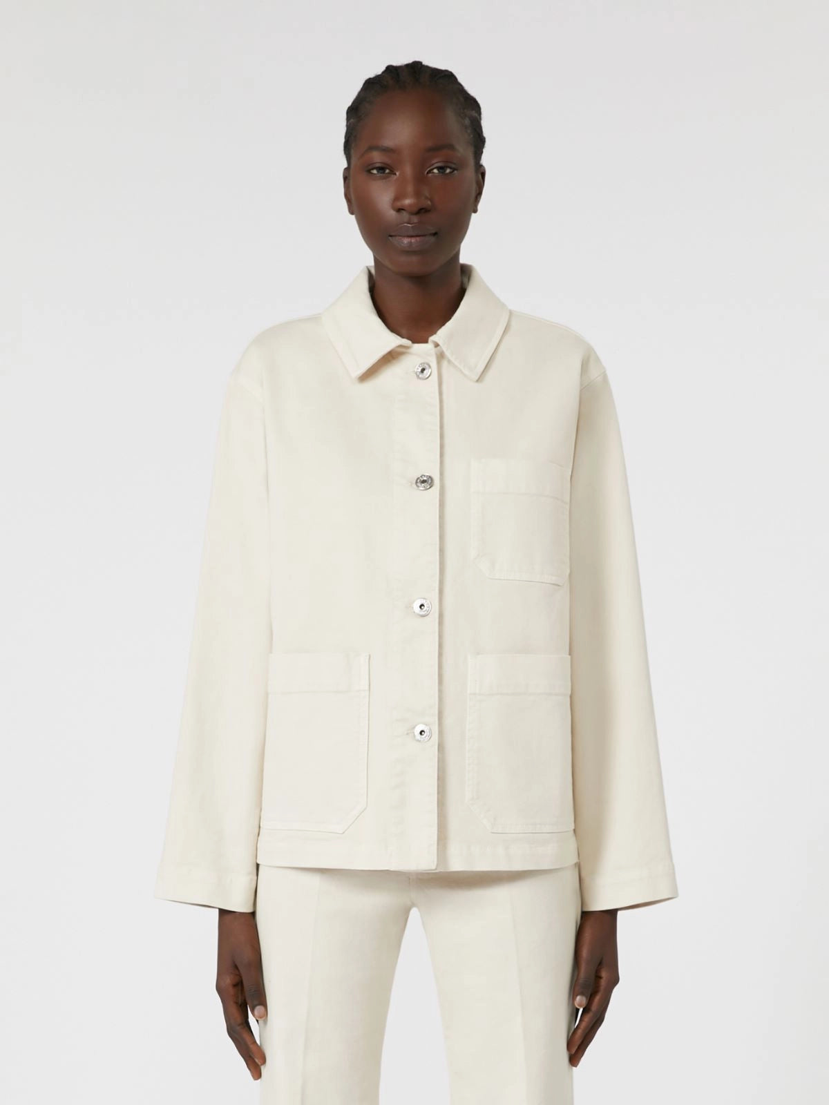 Weekend Max Mara Giacca dritta in bull di cotone Classe  AI25