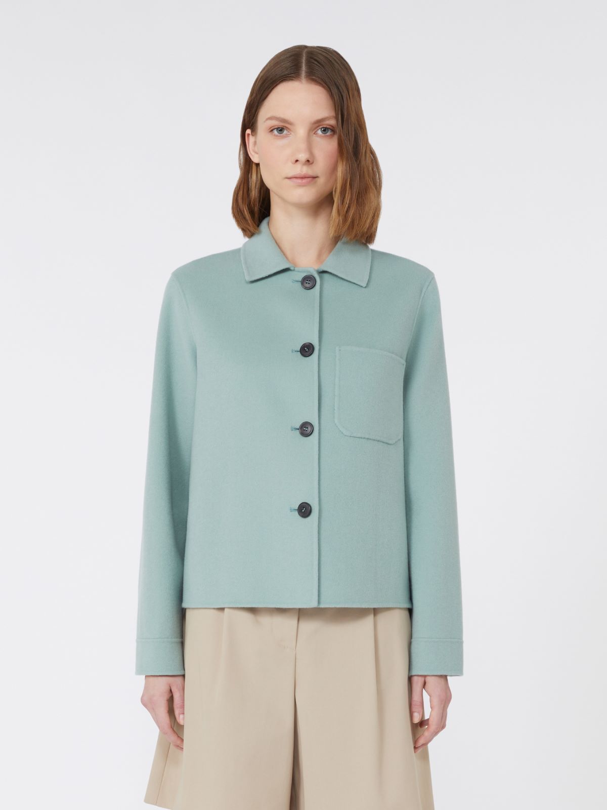 Weekend Max Mara Giacca a camicia in lana Nordica AI25 image 1
