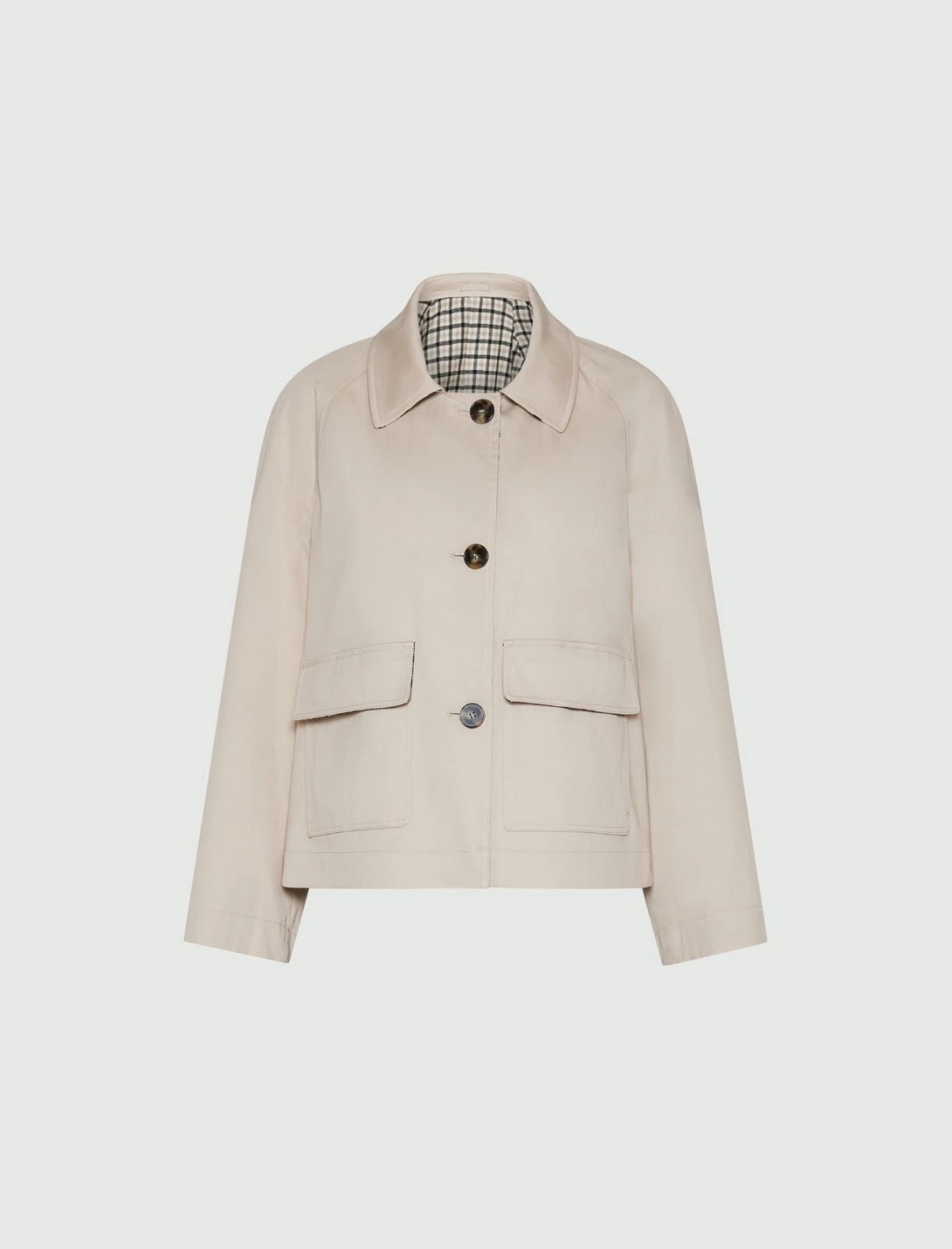 Marella Trench corto in gabardina stretch Darsena AI25