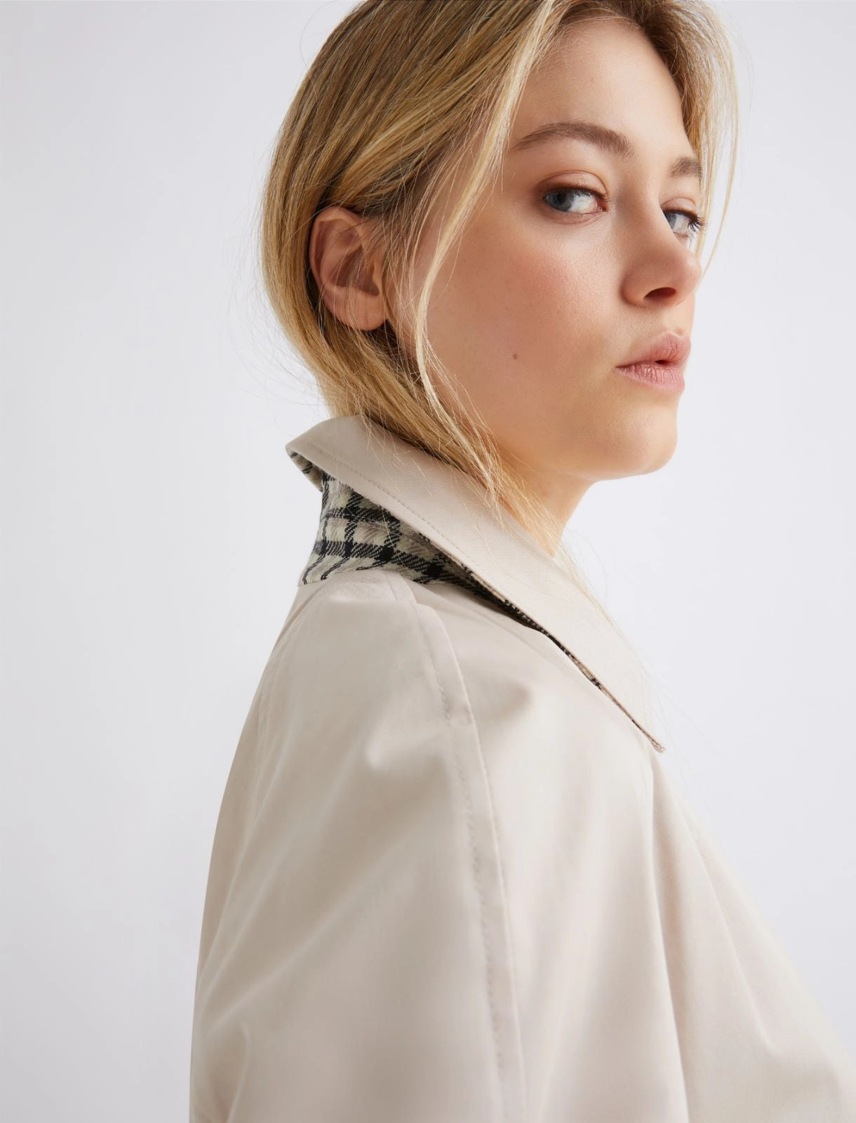 Marella Trench corto in gabardina stretch Darsena AI25