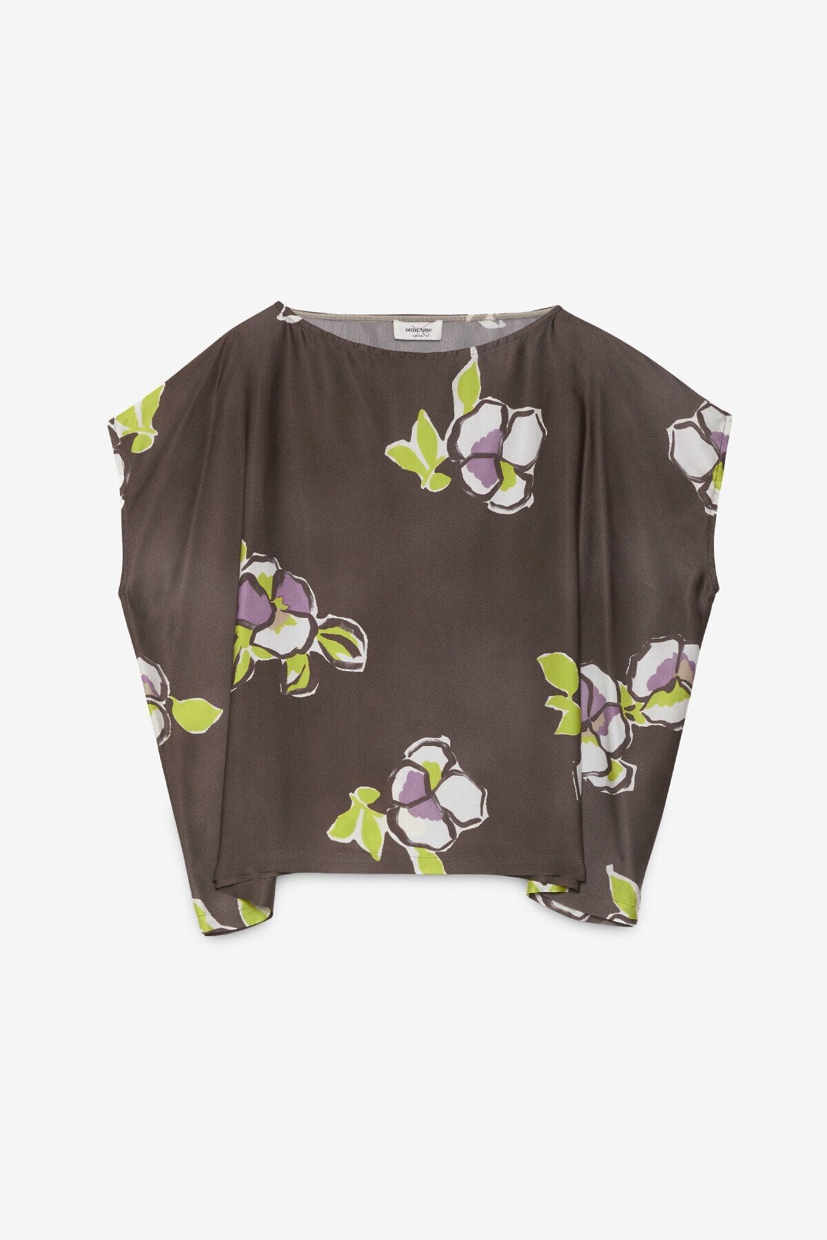 Ottod'Ame Blusa boxy con stampa floreale mod DC5279 PE26 Ottod'Ame