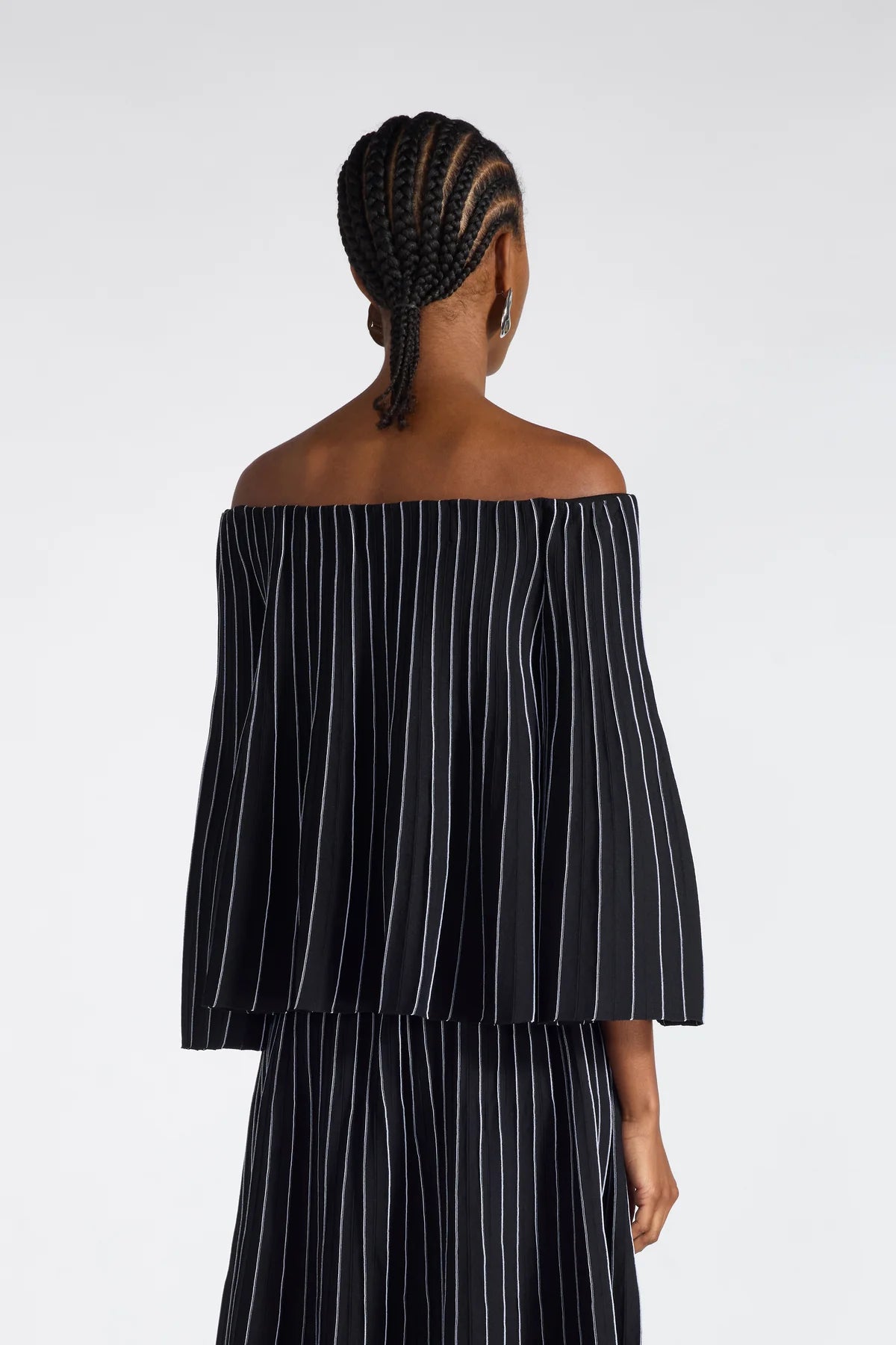 Liviana Conti Maglia plissè bicolore Dolfina mod F6SG22 PE26 Liviana Conti