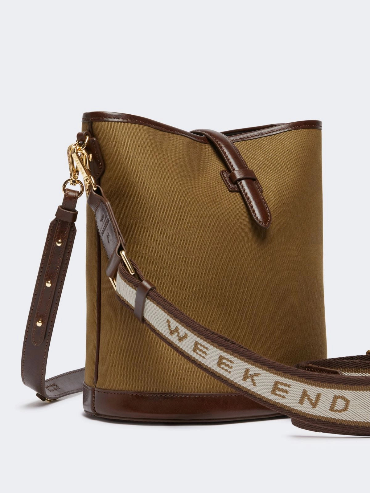 Weekend Max Mara Borsa a secchiello in canvas Domizia1 AI25