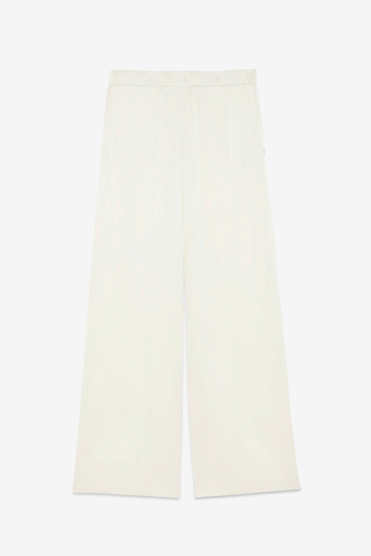 Ottod'Ame Pantaloni palazzo in raso di viscosa DP9661-4 PE26 Ottod'Ame