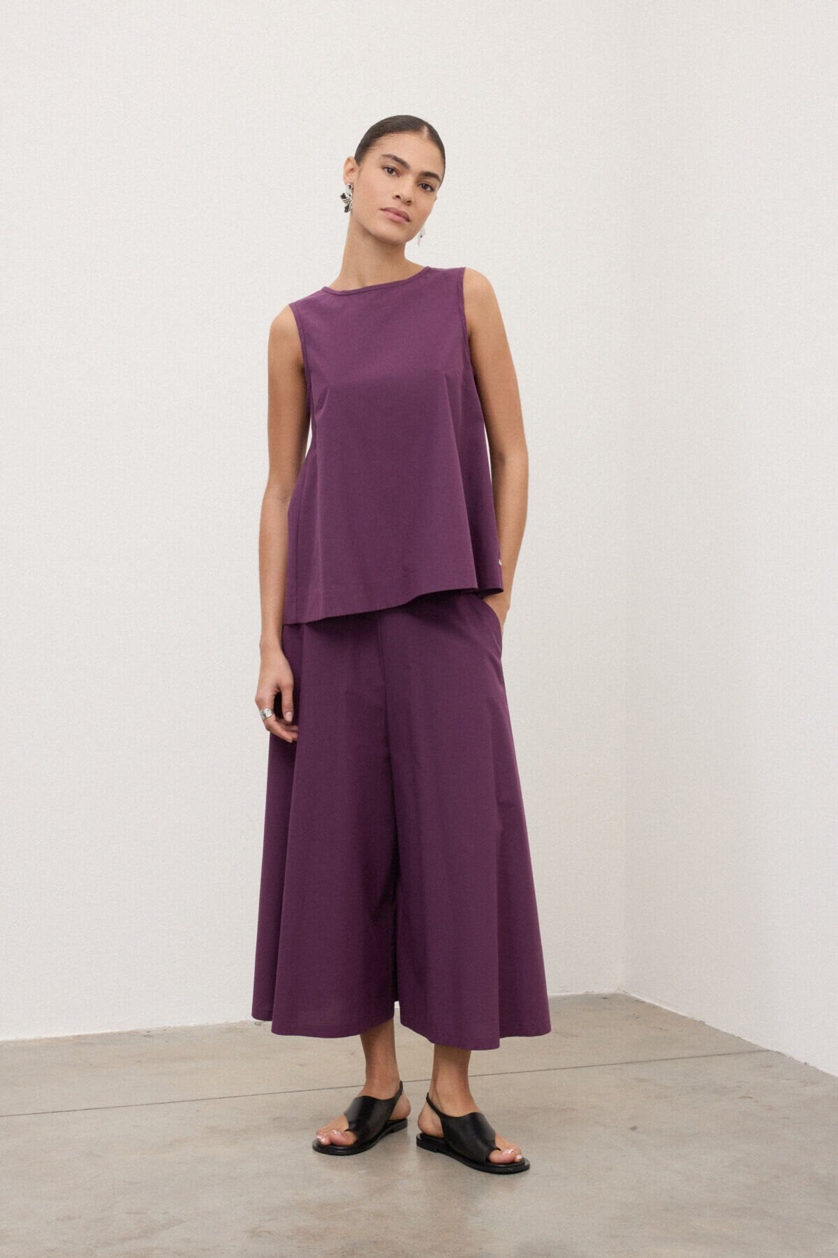 Ottod'Ame Top in popeline mod DT9251 PE26 Ottod'Ame