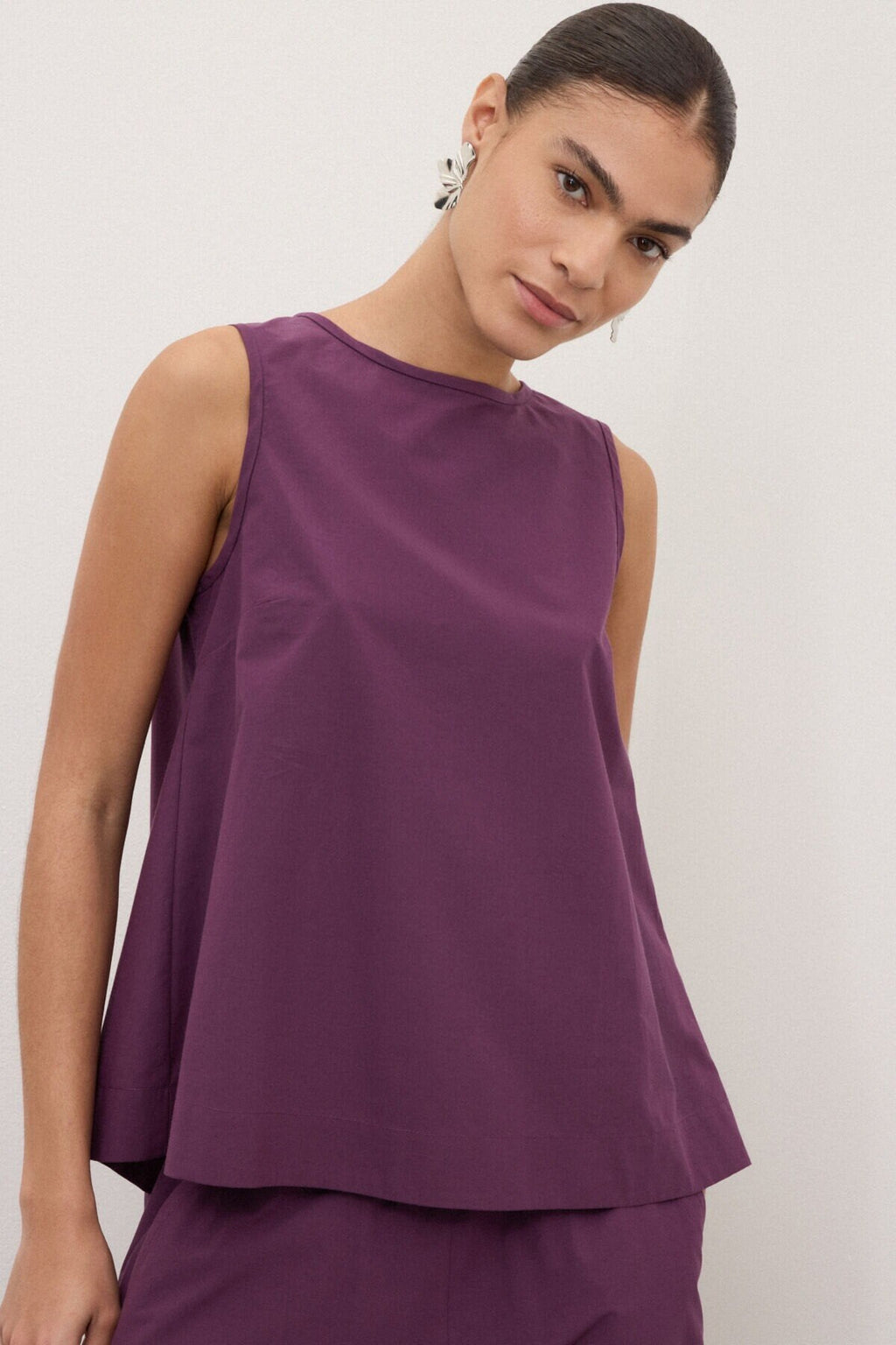 Ottod'Ame Top in popeline mod DT9251 PE26 Ottod'Ame