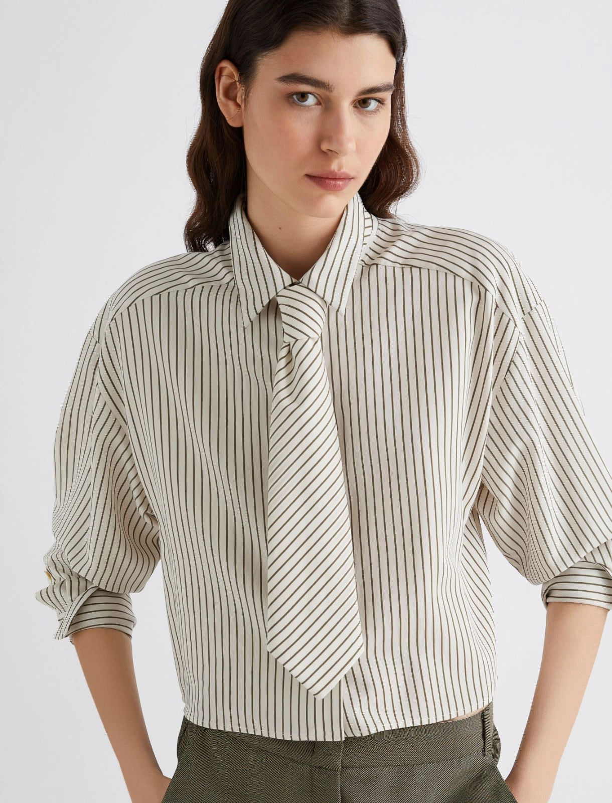 Marella Blusa cropped Duke AI25