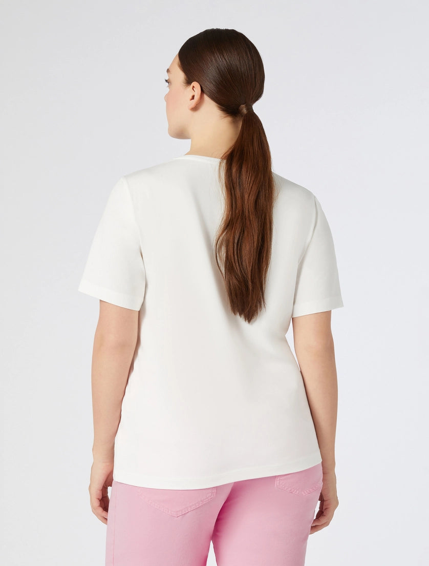 Persona by Marina Rinaldi Tshirt in jersey stampato Kipur PE25 image 1