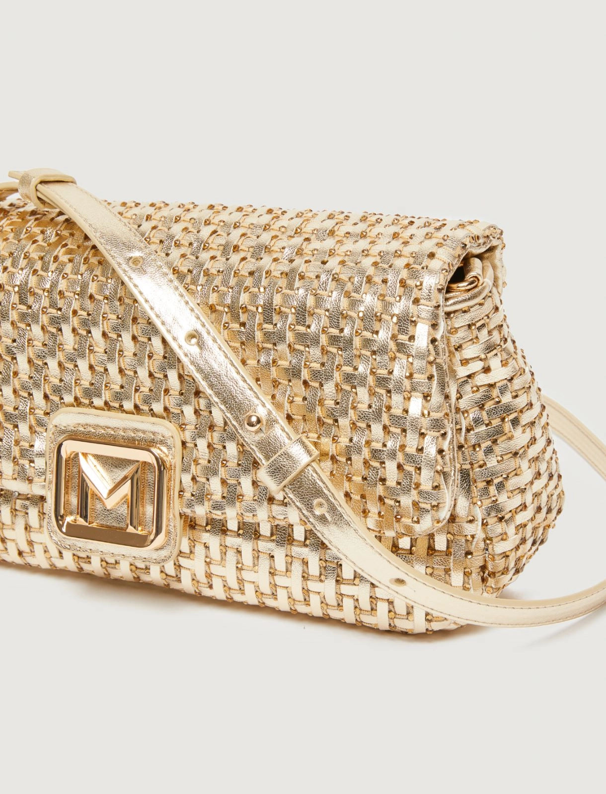 Marella Borsa medium con intreccio e strass Emily1 AI25