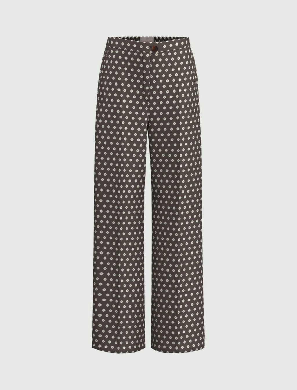 Emme Marella Pantalone in twill stamlato EMMBaobab PE26 Emme Marella