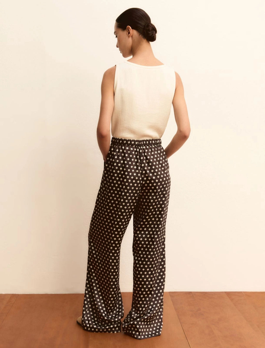 Emme Marella Pantalone in twill stamlato EMMBaobab PE26 Emme Marella
