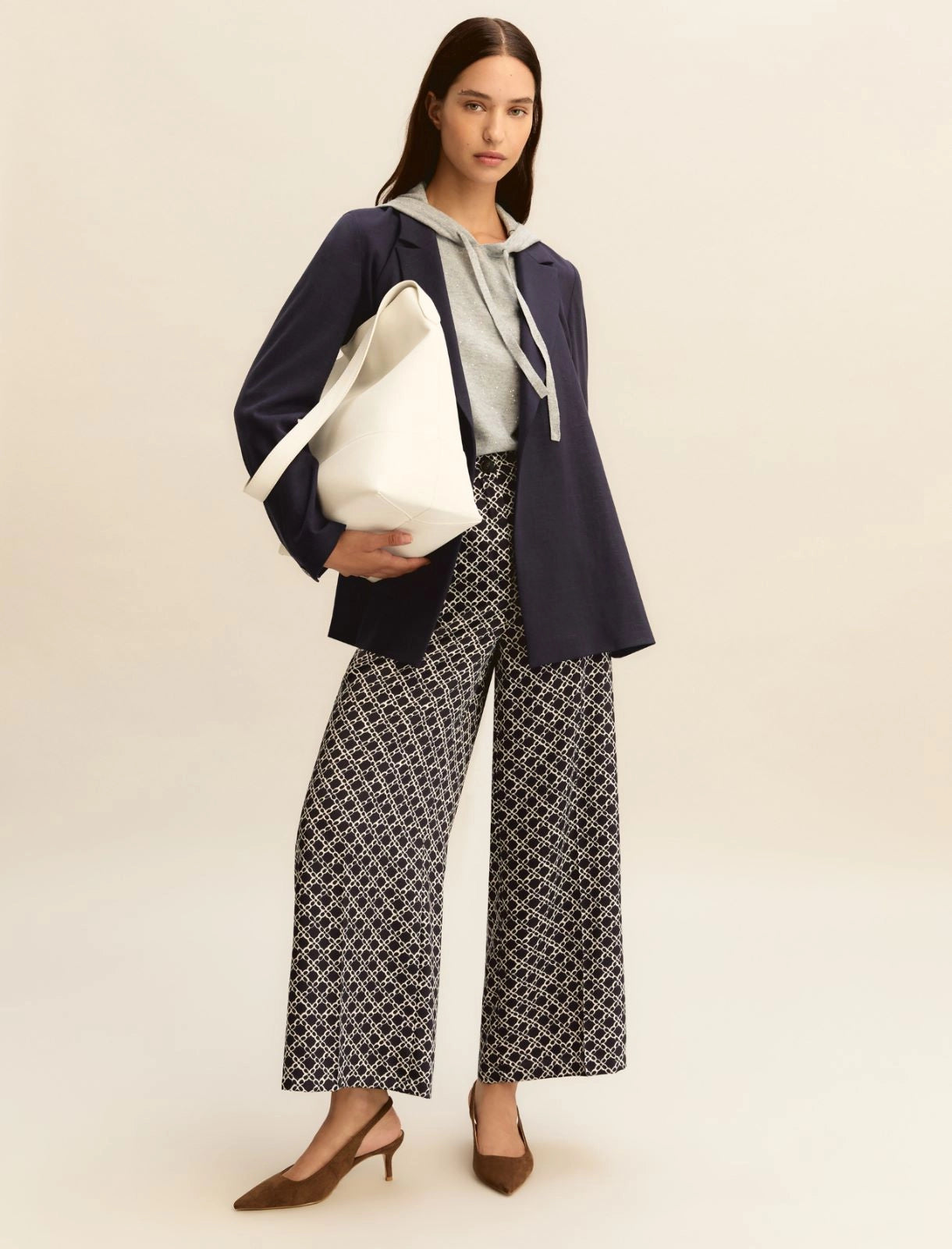 Emme Marella Pantaloni in twill EMMCaraffa PE26 Emme Marella