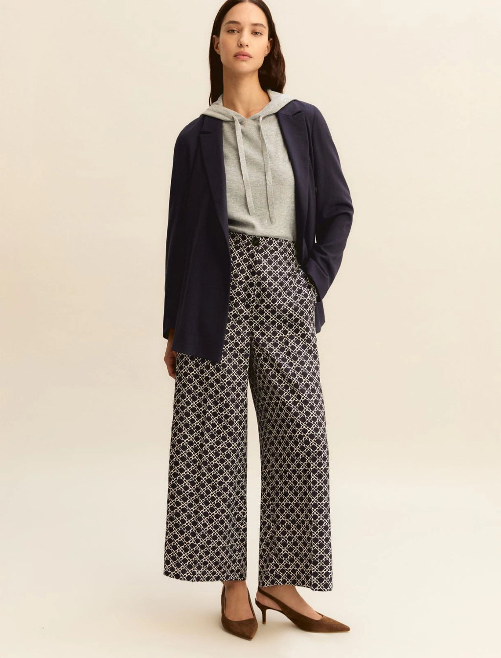 Emme Marella Pantaloni in twill EMMCaraffa PE26 Emme Marella